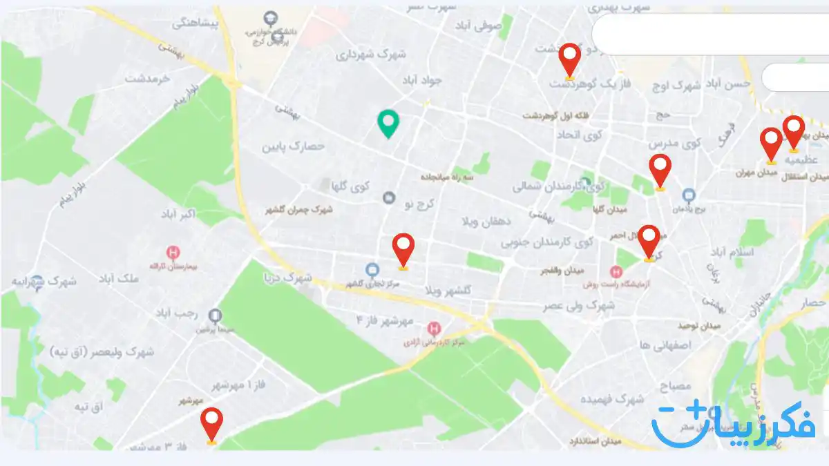 دسترسی سریع به روانشناس حضوری در نقاط مختلف کرج