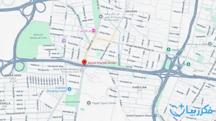 گوگل مپ مشاوره ازدواج تهران روانشناس خانم راحله بوربور