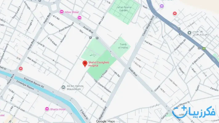 گوگل مپ مشاوره ازدواج تهران روانشناس خانم وحیده یاراحمدی