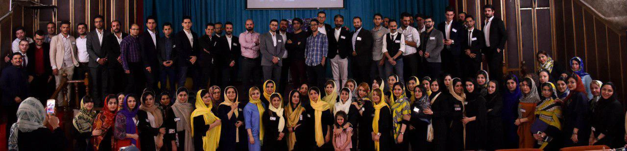 عکس دسته جمعی تیم فکر زیبا